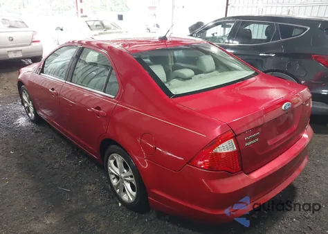 2012 Ford Fusion Se z USA, uszkodzony, nr VIN 3FAHP0HA5CR251277